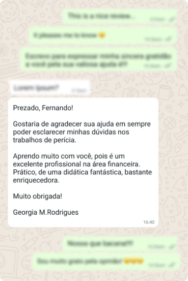 Depoimento: Georgia M. Rodrigues